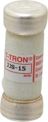 Cooper Bussmann - 600 VAC, 15 Amp, Fast-Acting General Purpose Fuse - Fuse Holder Mount, 1-1/2" OAL, 200 at AC (RMS) kA Rating, 9/16" Diam - Apex Tool & Supply