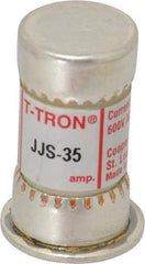Cooper Bussmann - 600 VAC, 35 Amp, Fast-Acting General Purpose Fuse - Fuse Holder Mount, 1-9/16" OAL, 200 at AC (RMS) kA Rating, 13/16" Diam - Apex Tool & Supply