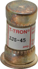 Cooper Bussmann - 600 VAC, 45 Amp, Fast-Acting General Purpose Fuse - Fuse Holder Mount, 1-9/16" OAL, 200 at AC (RMS) kA Rating, 13/16" Diam - Apex Tool & Supply
