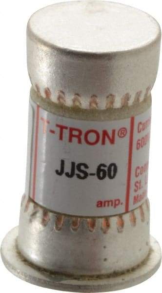 Cooper Bussmann - 600 VAC, 60 Amp, Fast-Acting General Purpose Fuse - Fuse Holder Mount, 1-9/16" OAL, 200 at AC (RMS) kA Rating, 13/16" Diam - Apex Tool & Supply
