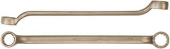 Ampco - 1-7/16" x 1-5/8" 12 Point Offset Box Wrench - Double End, 19-1/4" OAL, Aluminum Bronze - Apex Tool & Supply