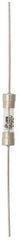 Cooper Bussmann - 250 VAC, 32 VDC, 3 Amp, Time Delay Miniature Glass Fuse - 20mm OAL, 10 at 125 V kA Rating, 5mm Diam - Apex Tool & Supply