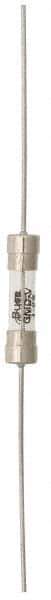 Cooper Bussmann - 250 VAC, 32 VDC, 1 Amp, Time Delay Miniature Glass Fuse - 20mm OAL, 10 at 125 V kA Rating, 5mm Diam - Apex Tool & Supply