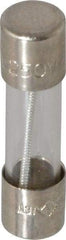 Cooper Bussmann - 250 VAC, 32 VDC, 1 Amp, Time Delay Miniature Glass Fuse - 20mm OAL, 10 at 125 V kA Rating, 5mm Diam - Apex Tool & Supply