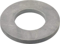 Gibraltar - 1" Screw, Grade 18-8 Stainless Steel Standard Flat Washer - 1-1/32" ID x 2" OD, 3/16" Thick, Plain Finish - Apex Tool & Supply