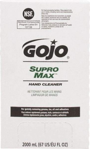 GOJO - 2 L Dispenser Refill Liquid Hand Cleaner - Beige - Apex Tool & Supply