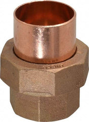 NIBCO - 1-1/2" Cast Copper Pipe Union - C x C, Pressure Fitting - Apex Tool & Supply