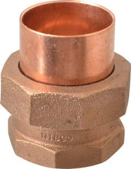 NIBCO - 2" Cast Copper Pipe Union - C x F, Pressure Fitting - Apex Tool & Supply