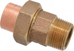 NIBCO - 1" Cast Copper Pipe Union - C X M, Pressure Fitting - Apex Tool & Supply