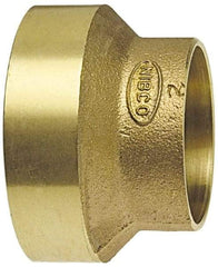 NIBCO - 3 x 1-1/2", Cast Copper Drain, Waste & Vent Pipe External Bushing - FTG x C - Apex Tool & Supply