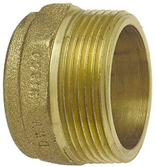 NIBCO - 2 x 1-1/2", Cast Copper Drain, Waste & Vent Pipe Adapter - C x M - Apex Tool & Supply
