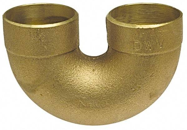 NIBCO - 1-1/4", Cast Copper Drain, Waste & Vent Pipe Return Bend - C x C - Apex Tool & Supply