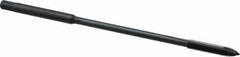 Kennametal - M4x0.70 Metric Coarse 2 Flute D4 Oxide Finish High Speed Steel Spiral Point Extension Tap - Plug Chamfer, 4" OAL, 6H Class of Fit - Apex Tool & Supply