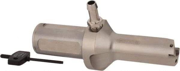 Seco - 2.598" Max Drill Depth, 2xD, 33mm Diam, Indexable Insert Drill - 2 Inserts, 1-1/2" Shank Diam, Straight Shank - Apex Tool & Supply