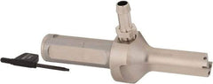 Seco - 1.732" Max Drill Depth, 2xD, 22mm Diam, Indexable Insert Drill - 2 Inserts, 1" Shank Diam, Straight Shank - Apex Tool & Supply