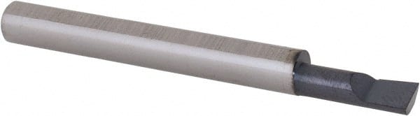 Scientific Cutting Tools - 0.2" Min Bore Diam, 0.6" Max Bore Depth, 1/4 Shank Diam, Boring Bar - Apex Tool & Supply