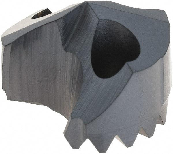 Sumitomo - Series SMD, 3/4" Diam Grade ACX80 140° Replaceable Drill Tip - Carbide, TiAlCr/TiSi Finish, Through Coolant - Apex Tool & Supply