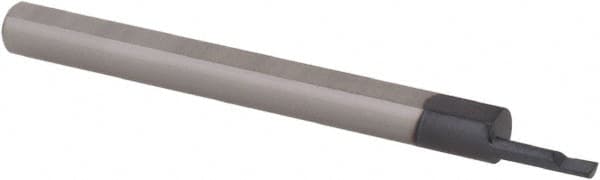 Scientific Cutting Tools - 0.05" Min Bore Diam, 0.2" Max Bore Depth, 1/8 Shank Diam, Boring Bar - Apex Tool & Supply