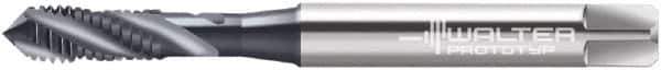 Value Collection - 5/16-24 UNF 3 Flute 3B Bottoming Spiral Flute Tap - Cobalt, Oxide Finish, 2-23/32" OAL, Right Hand Flute, Right Hand Thread, Series A235033 - Apex Tool & Supply