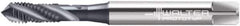 Value Collection - 5/16-24 UNF 3 Flute 3B Bottoming Spiral Flute Tap - Cobalt, Oxide Finish, 2-23/32" OAL, Right Hand Flute, Right Hand Thread, Series A235033 - Apex Tool & Supply