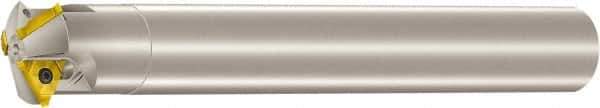 Vargus - 1.437" Cut Diam, 5.12" Max Depth of Cut, 1" Shank Diam, Internal Indexable Thread Mill - Insert Style 3UI, 3 Inserts, Toolholder Style TM SC C, 8.346" OAL - Apex Tool & Supply