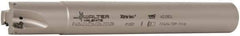 Walter - 20mm Cut Diam, 8mm Max Depth of Cut, 20mm Shank Diam, 1.535" OAL, Indexable Square Shoulder End Mill - AD.T 0803.. Inserts, Weldon Shank, 90° Lead Angle - Apex Tool & Supply