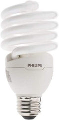 Philips - 26 Watt Fluorescent Residential/Office Medium Screw Lamp - 4,100°K Color Temp, 1,800 Lumens, 120 Volts, EL/mDT, 10,000 hr Avg Life - Apex Tool & Supply