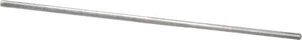 Made in USA - 0.0335" High Speed Steel 3 Flute Chucking Reamer - Straight Flute, 0.033" Straight Shank, 1/2" Flute Length, 1-3/8" OAL - Apex Tool & Supply