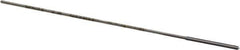 Made in USA - 0.0405" High Speed Steel 4 Flute Chucking Reamer - Straight Flute, 0.039" Straight Shank, 1/2" Flute Length, 2-1/2" OAL - Apex Tool & Supply
