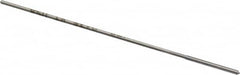 Made in USA - 0.0435" High Speed Steel 4 Flute Chucking Reamer - Apex Tool & Supply
