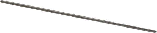 Made in USA - 0.047" High Speed Steel 4 Flute Chucking Reamer - Straight Flute, 0.0455" Straight Shank, 1/2" Flute Length, 2-1/2" OAL - Apex Tool & Supply