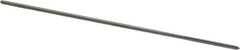Made in USA - 0.047" High Speed Steel 4 Flute Chucking Reamer - Straight Flute, 0.0455" Straight Shank, 1/2" Flute Length, 2-1/2" OAL - Apex Tool & Supply