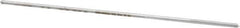 Made in USA - 0.05" High Speed Steel 4 Flute Chucking Reamer - Straight Flute, 0.0455" Straight Shank, 1/2" Flute Length, 2-1/2" OAL - Apex Tool & Supply