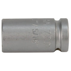 Impact Bit Holding Socket with Retaining Ring 3/8″ Square Drive × 5/16″ x Bit 30mm Oal - Apex Tool & Supply