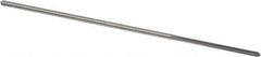 Made in USA - 0.0675" High Speed Steel 4 Flute Chucking Reamer - Straight Flute, 0.066" Straight Shank, 3/4" Flute Length, 3" OAL - Apex Tool & Supply