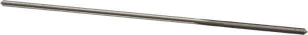 Made in USA - 0.068" High Speed Steel 4 Flute Chucking Reamer - Straight Flute, 0.066" Straight Shank, 3/4" Flute Length, 3" OAL - Apex Tool & Supply