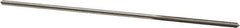 Made in USA - 0.068" High Speed Steel 4 Flute Chucking Reamer - Straight Flute, 0.066" Straight Shank, 3/4" Flute Length, 3" OAL - Apex Tool & Supply