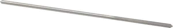 Made in USA - 0.077" High Speed Steel 4 Flute Chucking Reamer - Straight Flute, 0.072" Straight Shank, 3/4" Flute Length, 3" OAL - Apex Tool & Supply