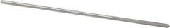 Made in USA - 0.077" High Speed Steel 4 Flute Chucking Reamer - Straight Flute, 0.072" Straight Shank, 3/4" Flute Length, 3" OAL - Apex Tool & Supply