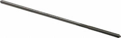 Made in USA - 0.0865" High Speed Steel 4 Flute Chucking Reamer - Straight Flute, 0.081" Straight Shank, 3/4" Flute Length, 3" OAL - Apex Tool & Supply