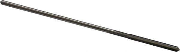 Made in USA - 0.0885" High Speed Steel 4 Flute Chucking Reamer - Straight Flute, 0.081" Straight Shank, 3/4" Flute Length, 3" OAL - Apex Tool & Supply