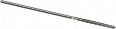 Made in USA - 0.095" High Speed Steel 4 Flute Chucking Reamer - Apex Tool & Supply