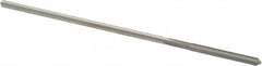 Made in USA - 0.1025" High Speed Steel 4 Flute Chucking Reamer - Apex Tool & Supply