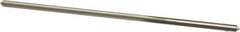 Made in USA - 0.106" High Speed Steel 4 Flute Chucking Reamer - Straight Flute, 0.095" Straight Shank, 7/8" Flute Length, 3-1/2" OAL - Apex Tool & Supply