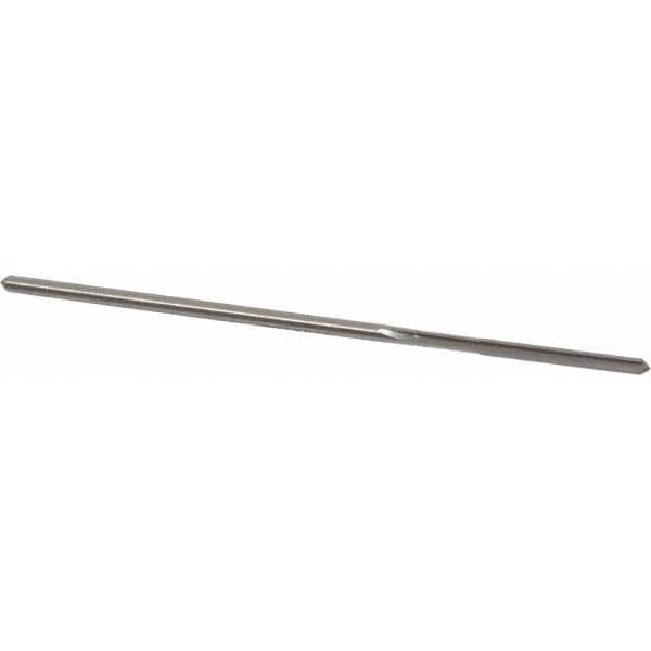 Made in USA - 0.1085" High Speed Steel 4 Flute Chucking Reamer - Apex Tool & Supply