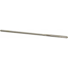 Made in USA - 0.109" High Speed Steel 4 Flute Chucking Reamer - Apex Tool & Supply