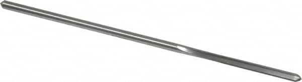 Made in USA - 0.1095" High Speed Steel 4 Flute Chucking Reamer - Apex Tool & Supply