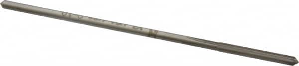 Made in USA - 0.1135" High Speed Steel 4 Flute Chucking Reamer - Apex Tool & Supply