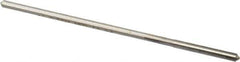 Made in USA - 0.1165" High Speed Steel 4 Flute Chucking Reamer - Straight Flute, 0.112" Straight Shank, 7/8" Flute Length, 3-1/2" OAL - Apex Tool & Supply