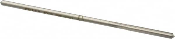 Made in USA - 0.1185" High Speed Steel 4 Flute Chucking Reamer - Apex Tool & Supply